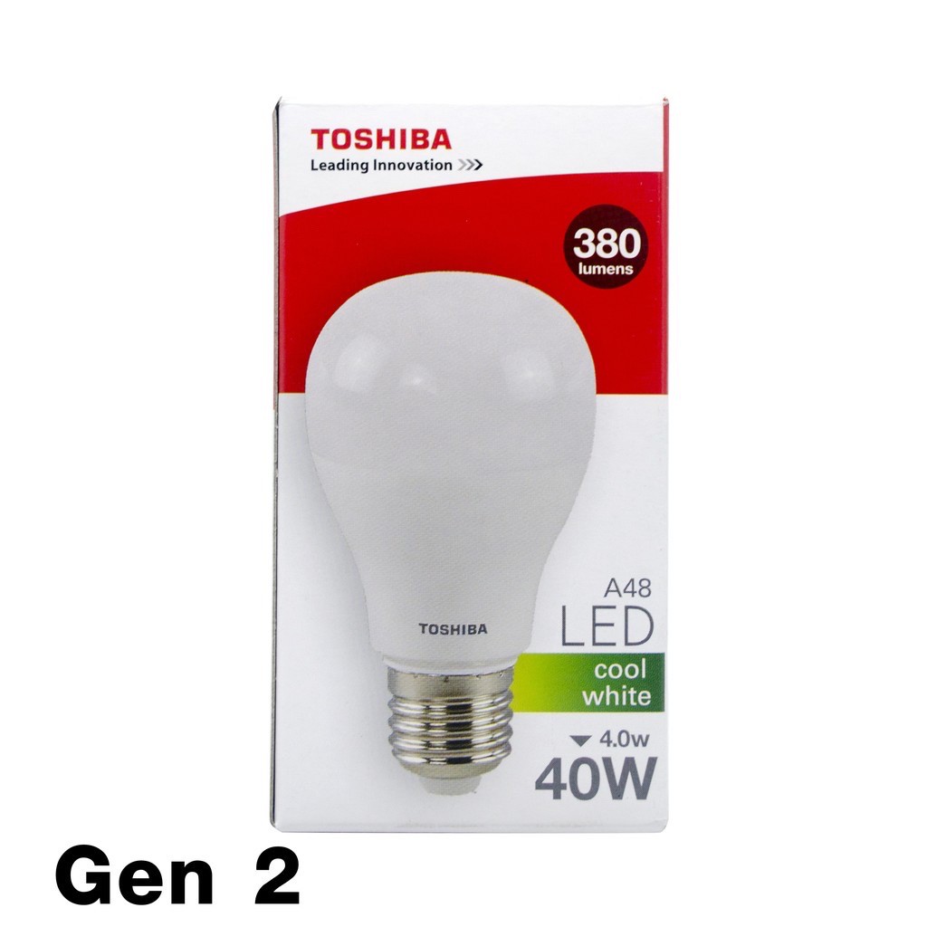 หลอดไฟ-led-bulb-toshiba-gen7-4w-daylight-cool-daylight-warmwhite-มอก-รับประกัน-1-ปี-หลอดไฟกลม-รับประกัน-1-ปี