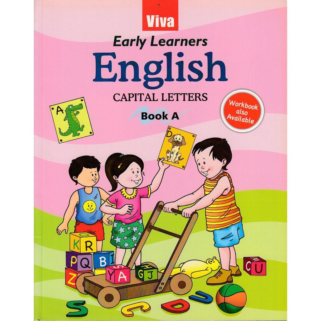 DKTODAY หนังสือ VIVA EARLY LEARNERS ENGLISH CAPITAL LETTERS (VIVA BOOKS