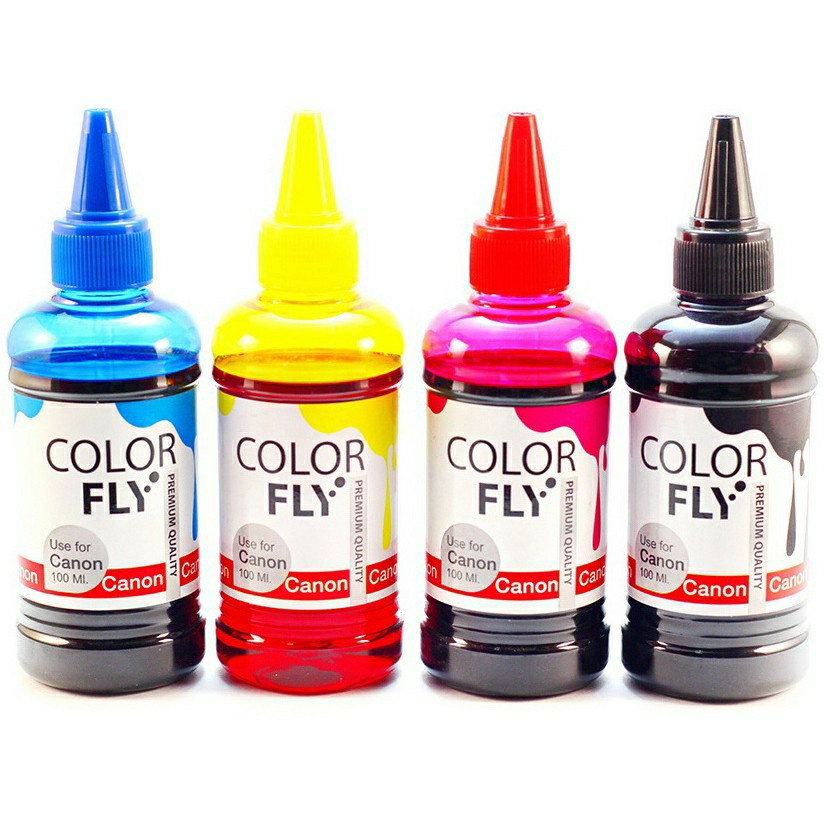 หมึกเติมปริ้นเตอร์ Color Fly สำหรับ Canon / Epson / Brother / HP ขวด ...