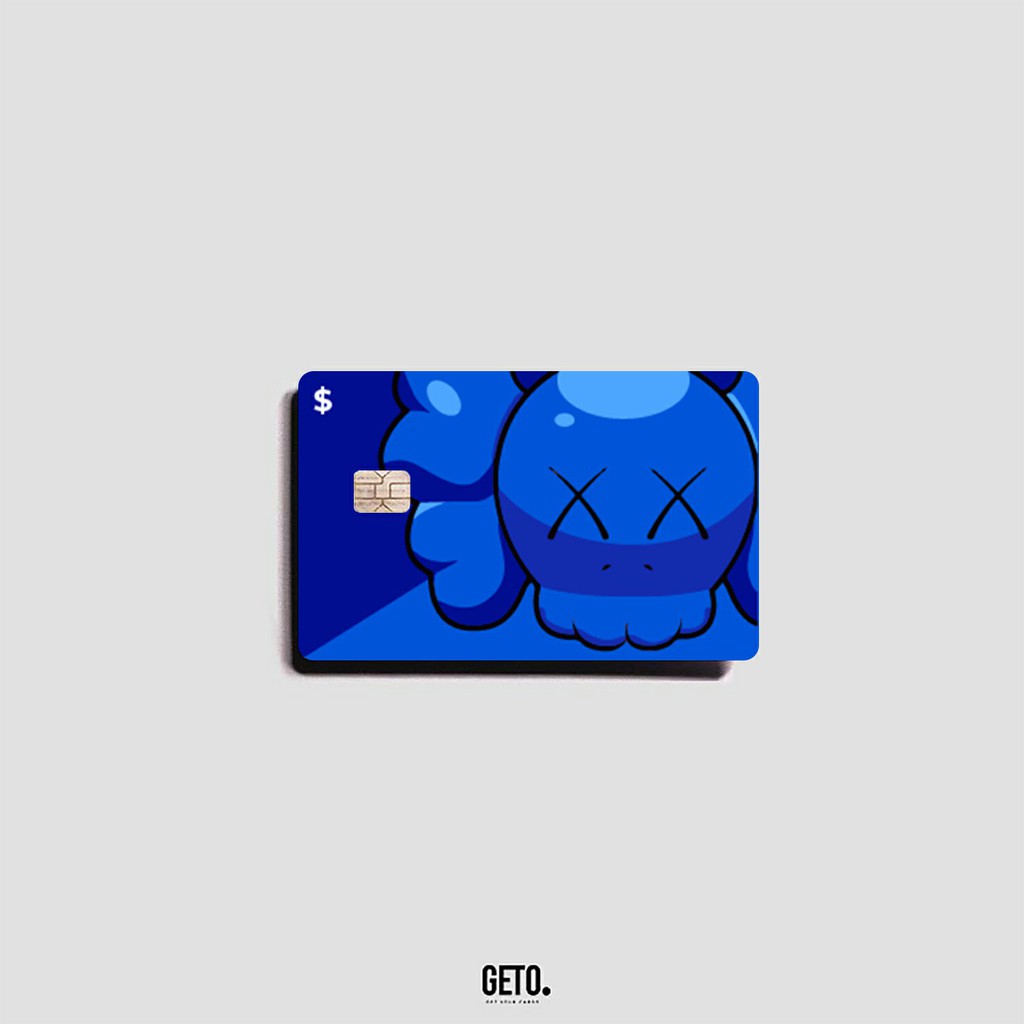 สติกเกอร์ติดผิว ลาย Kws Edition Atm Card | Getocard GETO CARDS | Shopee ...