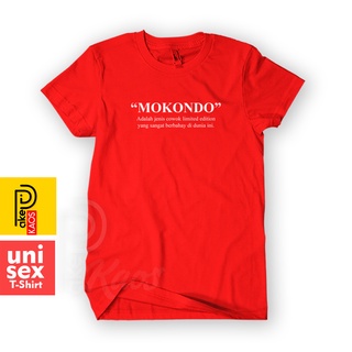 เสื้อยืดโอเวอร์ไซส์เสื้อยืด ผ้าฝ้าย พิมพ์ลาย Mokondo 30s Distro สําหรับผู้ชาย และผู้หญิงS-3XL