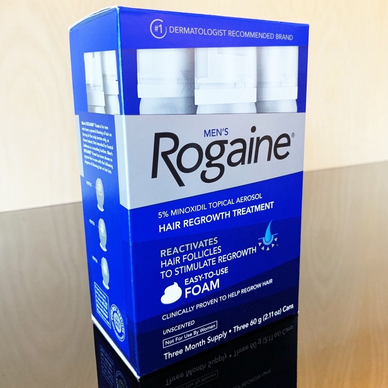 rogaine-foam-3-ขวด-ของแท้-ราคาถูกที่สุด