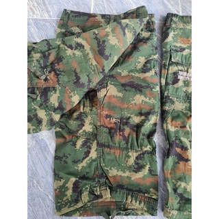 ภาพขนาดย่อของภาพหน้าปกสินค้ากางเกงทหารขาสั้นลายพรางความยาวขาสามส่วนใส่แล้วคลุมเข่า จากร้าน bikuficy5i บน Shopee ภาพที่ 5