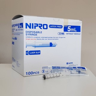 SYRING NIPRO 5CC 100P