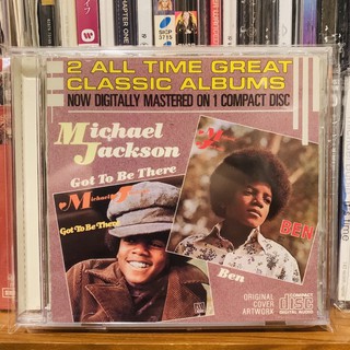 Michael jackson 2 Album 1 CD ben very rare