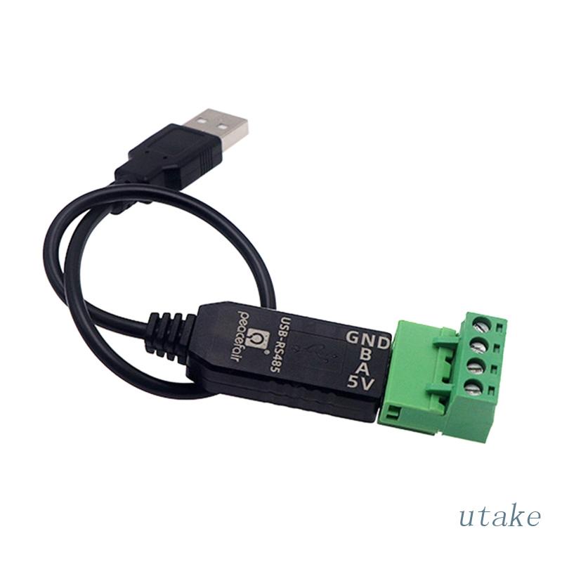 UTAKEE Usb Extension Cable RS485 to Usb Adapter Connection Serial Port RS485 Converter Shopee