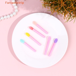 Fantastictrip 10 ชิ้น al ซิลิโคนลิปแปรงลิปกลอส Applicator เครื่องมือแต่งหน้าแฟชั่น