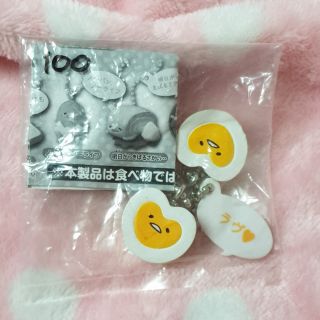 gudetama กาชะปอง พวงกุญแจ ไข่ขี้เกียจ