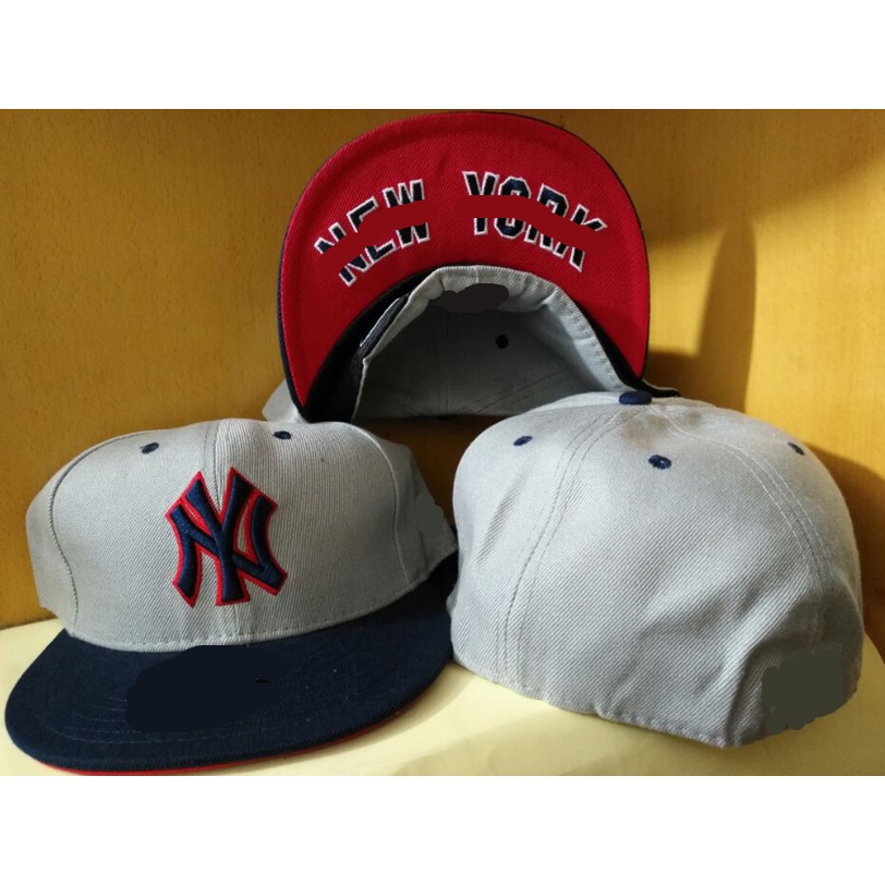 พร้อมส่ง-หมวกเบสบอล-หมวกปีกแบน-ขนาดใหญ่-ลาย-new-york-yankees-ny-สําหรับผู้ชาย-ผู้หญิง-4ajd