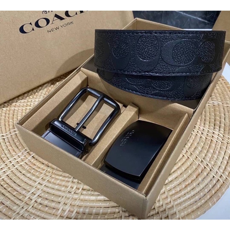 coach-men-s-belt-double-buckle-double-sided-box-set-belt-for-gift