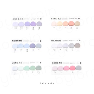 Pantone memos/(post it)-โพสอิสไล่แพนโทนสี