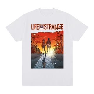 เสื้อยืดโอเวอร์ไซส์สินค้าใหม่เทรนด์ขายดี Life Is Strange เสื้อยืด Cotton Men T shirtS-3XL