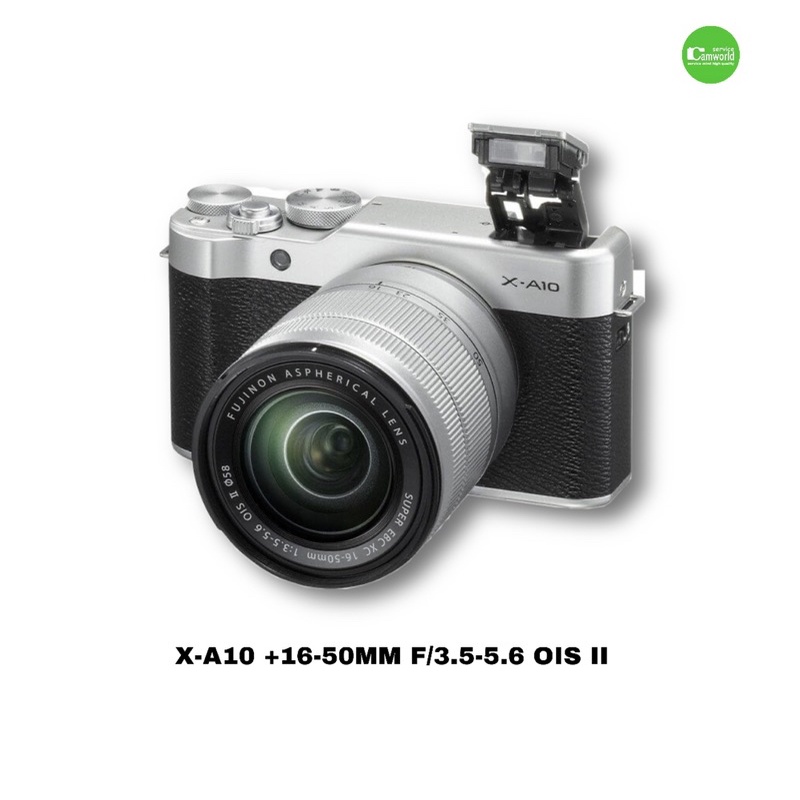 fujifilm-x-a10-camera-16-50mm-lens-ภาพนิ่ง-16mp-full-hd-วีดีโอ-ถ่ายสวย-wifi-selfie-lcd-จอพับเซลฟี่-used-สภาพดี-มีประกัน