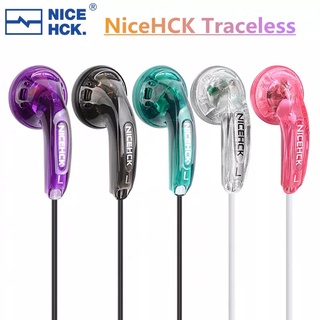 NiceHCK Traceless ชุดหูฟังไมโครโฟนไดนามิก HIFI 3.5 มม. 15.4 มม. EB2S B40 B70 Vido