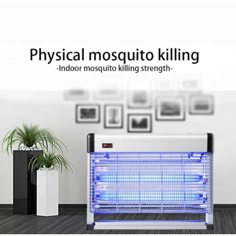 เครื่องดักช๊อตแมลงไฟฟ้า-mosquito-lamp-เครื่องช๊อตยุงไฟฟ้า-led-ประหยัดไฟ