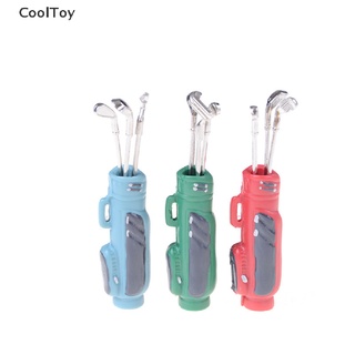 &lt; Cooltoy &gt; ลูกกอล์ฟจิ๋ว อุปกรณ์เสริม สําหรับตกแต่งบ้านตุ๊กตา 1:12 1 ชุด