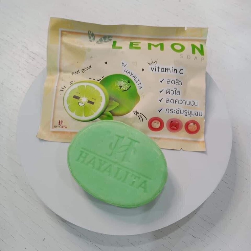 สบู่มะนาว-lemon-soap-by-hayalita-เลมอนโซป-บาย-ฮายาลิต้า