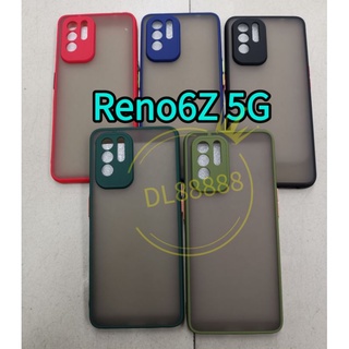 Reno6Z  🔥ตรงรุ่น✨พร้​อมส่งใน🇹🇭✨เคสขอบนิ่มหลังแข็งขุ่นคลุมกล้อง For Oppo Reno6 5G / Reno 6 / Reno6Z 5G / Reno6 Z 5G / 6Z
