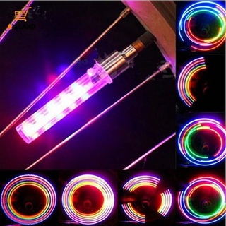 หลอดไฟนีออน LED หลากสี 1 ชิ้น / ไฟก้านวาล์วยางล้อจักรยาน / ไฟหัวฉีดแก๊ส / อุปกรณ์นิรภัยสําหรับขับขี่กลางคืน