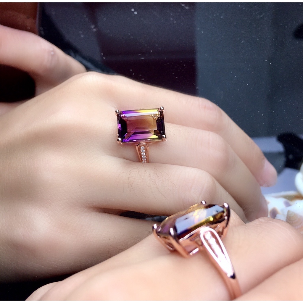 แหวนเงิน-แหวนเงินแท้-แหวนอเมทิสต์-อเมทิสต์แท้-amethyst-ring-semi-precious-stones