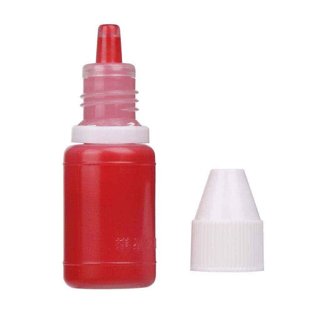 alisond1-แสตมป์น้ํามัน-10-มล-สีแดง-สีฟ้า-สําหรับกระดาษ-หมึกเติม-สมุดภาพ-งานฝีมือ-diy
