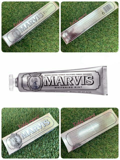 ภาพหน้าปกสินค้าNew Package ยาสีฟัน Marvis Whitening Mint + xylitol 85 ml. จากร้าน melody69 บน Shopee