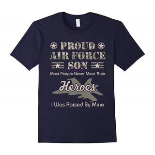 [S-5XL] เสื้อยืด พิมพ์ลาย Air Force Son สไตล์คลาสสิก สําหรับผู้ชาย