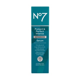 *SALE* No7 นัมเบอร์เซเว่น โพรเทค แอนด์ เพอร์เฟค อินเทนซ์ แอดวานซ์ เซรั่ม 30มล. Exp12/24 *รายละเอียดด้านใน*
