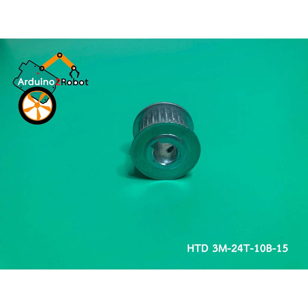 htd-3m-timing-pulley-24-teeth-bore-10mm-สำหรับสายพาน-3m-belt-width-15mm-htd-3m-24t-10b-15