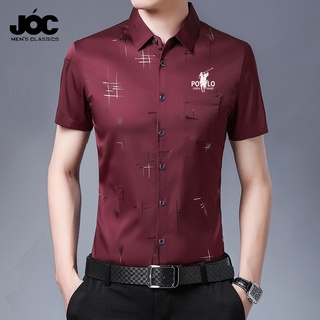 เสื้อยืดแขนสั้นลําลอง เป็นทางการ สไตล์เกาหลี ธุรกิจ สําหรับผู้ชาย