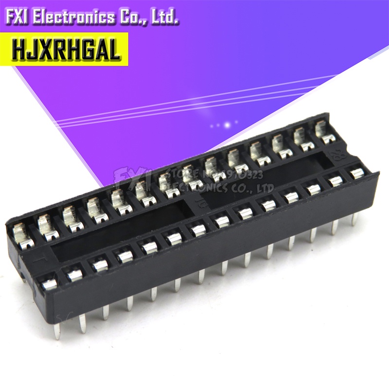 10 ชิ้น 28pin pins DIP28 IC ซ็อกเก็ต Adaptor Solder ประเภทซ็อกเก็ตแคบ ...