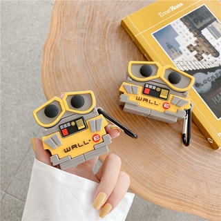 เคสหูฟังซิลิโคนนิ่ม ลาย Wall E สําหรับ Apple AirPods 1 2 Pro