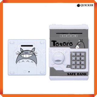 กระปุกออมสิน TOTORO โทโทโร่ ดูดแบง ดูดธนบัตร ATM Deposit Bank