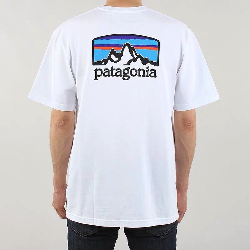 เสื้อยืดแขนสั้นพิมพ์ลาย-patagonia-20ss-patagia-fitz-roy-horizons-สไตล์คลาสสิก