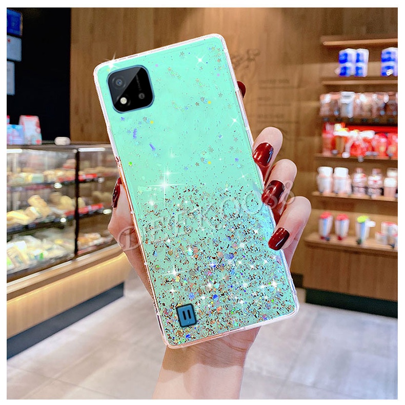 เคสโทรศัพท์-realme-c11-2021-phone-case-soft-silicone-glitter-gel-transparent-clear-slim-casing-เคส-realmec11-2021-covers