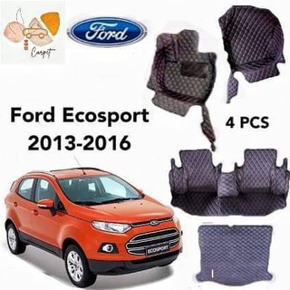 พรมปูพื้นรถยนต์ FORD Ecosport  2013 - 2016   4 PCS  ฟอร์ด พรมรถยนต์