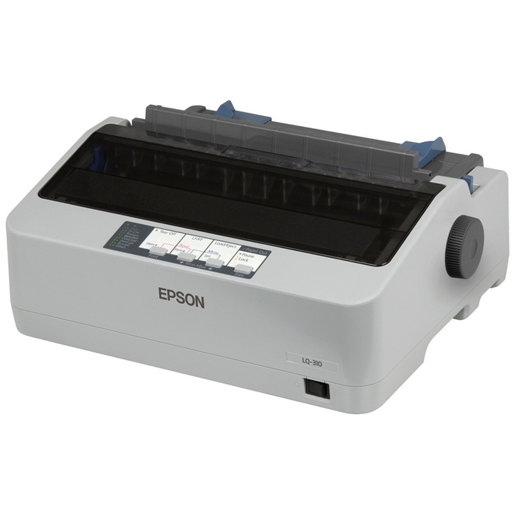 เครื่องพริ้น Printer Epson LQ310 Dot Matrix เครื่องพร้อมหมึกแท้ 1 ชุด