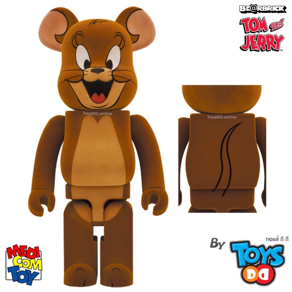 Be@rbrick Tom & Jerry Flocky Version 1000%, 400% & 100