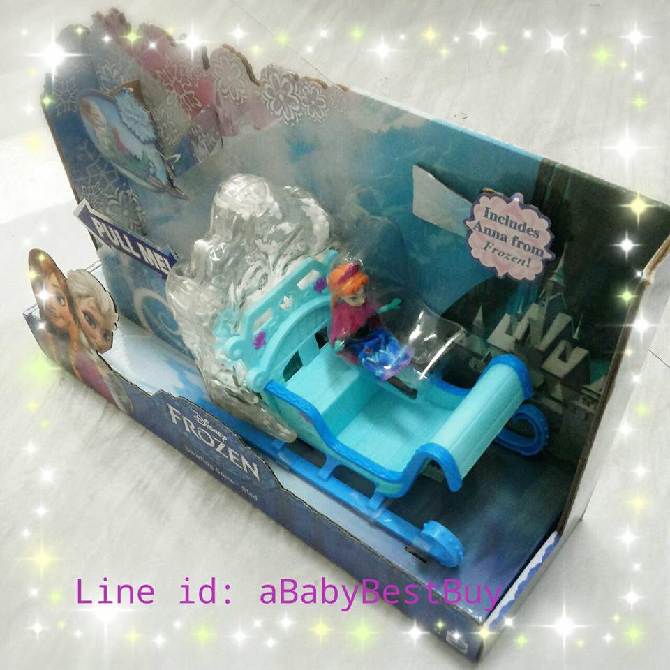 disney-frozen-anna-swirling-snow-sleigh-from-usa-แท้100-นำเข้าจากอเมริกา