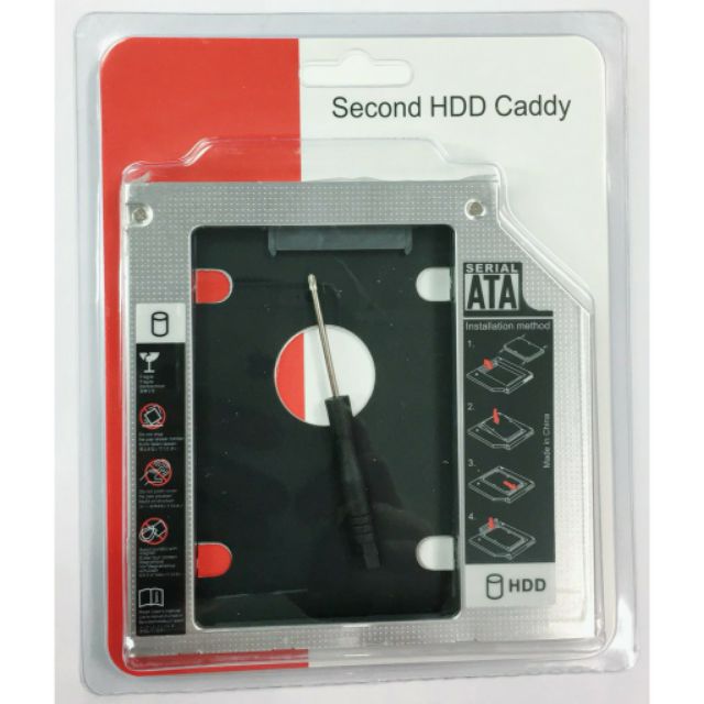 ภาพหน้าปกสินค้าSecond HDD Caddy รุ่น หนา 9.5mm,12.7mm จากร้าน togethergadget บน Shopee