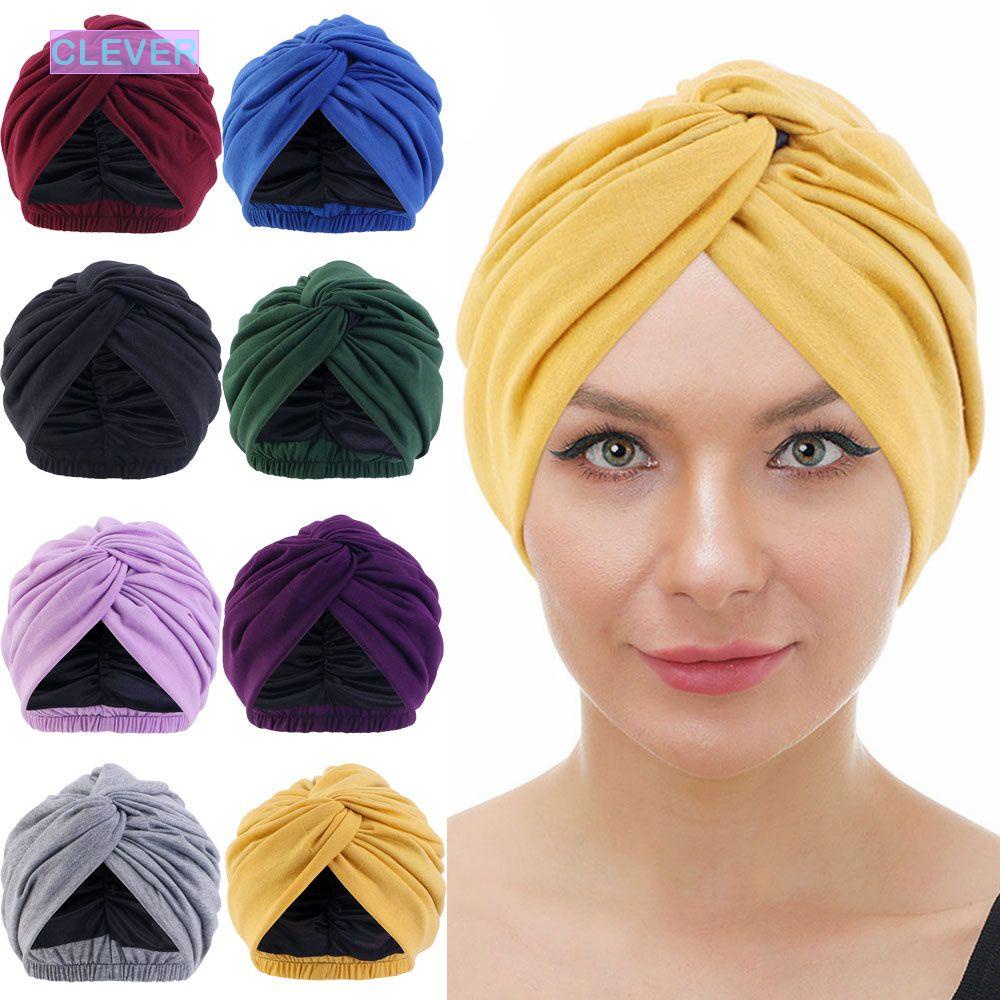 clever-ผ้าโพกหัว-ฮิญาบ-มุสลิม-ผู้หญิง-ผ้าโพกหัว-ผ้าย่น-ผ้าคลุมศีรษะ-ผ้าคลุมศีรษะ-มะเร็ง-หมวกคีโม