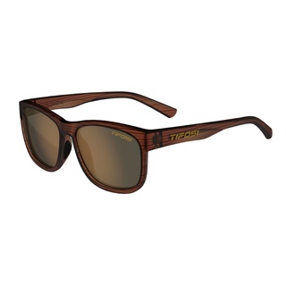 Tifosi Sunglasses แว่นกันแดด รุ่น SWANK XL Woodgrain (Brown Polarized)
