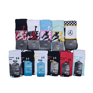 ภาพหน้าปกสินค้าถุงเท้าบาส JD Jordan, Curry X Under X Stance NBA All-Stars socks สำหรับเล่นกีฬา บาสเกตบอล, ฟิตเนส, วิ่ง, ออกกำลังกาย ที่เกี่ยวข้อง