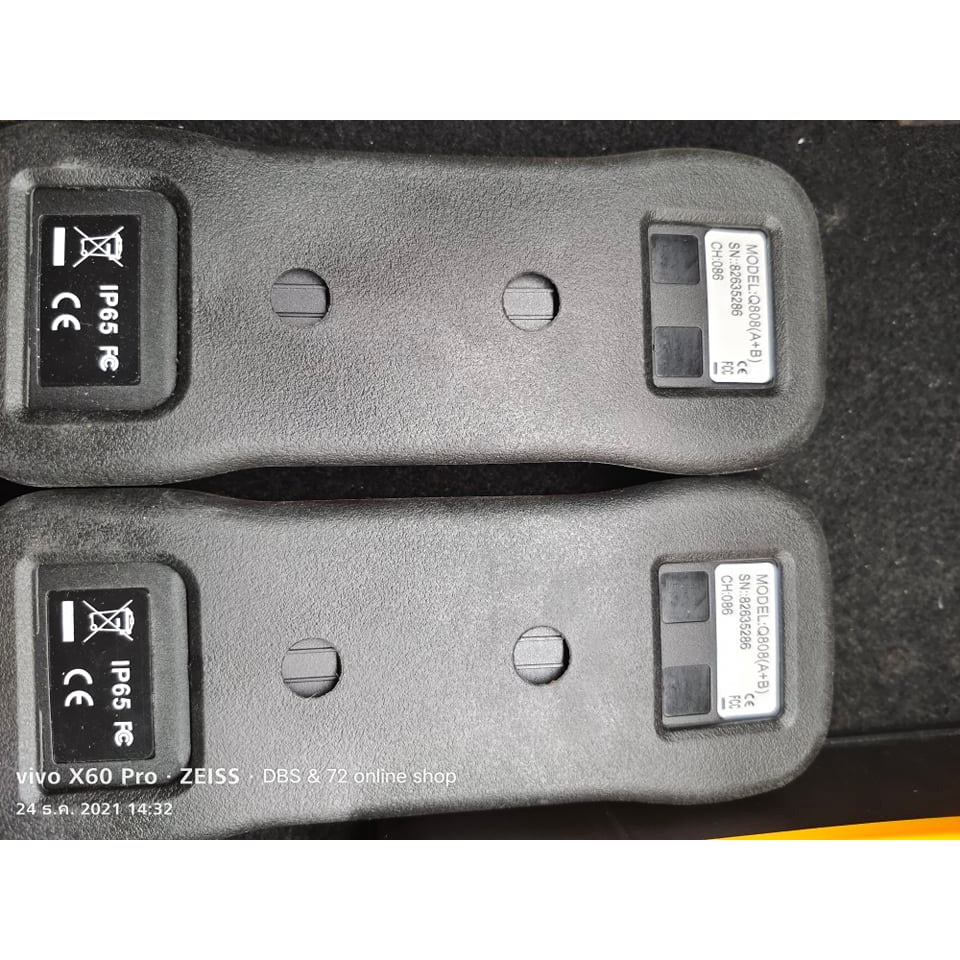 รีโมทเครน-lcc-q808-a-b-2-รีโมท-2-ตัวรับคอลโทรลสองเครน-เคอรี่-2-3-วัน