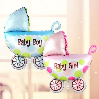 ลูกโป่งรถเข็นเด็ก Baby buggy balloons ขนาด 71*79cm