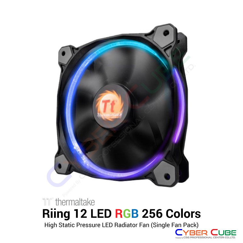 thermaltake-riing-12-led-rgb-256-colors-high-static-pressure-led-radiator-single-fan-pack-พัดลมเคส-case-fan
