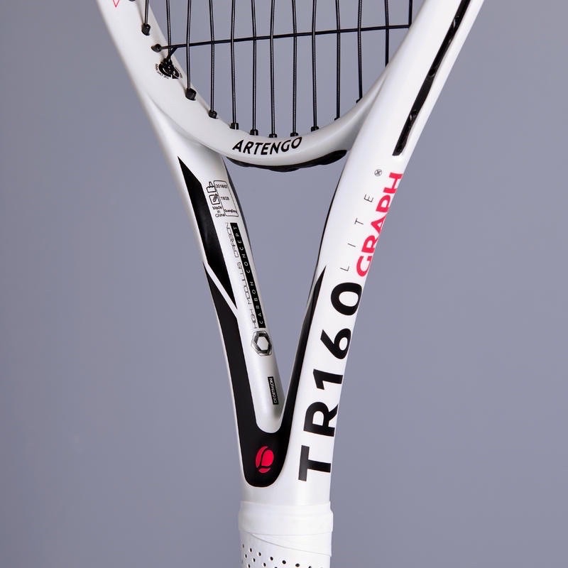 ไม้เทนนิส-เทนนิส-ไม้เทนนิส-artengo-แร็คเกตเทนนิสสำหรับผู้ใหญ่-adult-tennis-racket-white