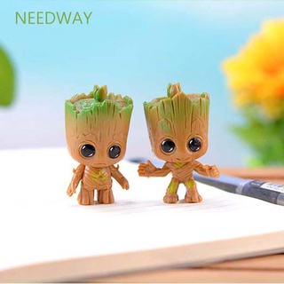 ภาพหน้าปกสินค้าฟิกเกอร์ Needway Cute Tree Man Groot สําหรับตกแต่งภายในรถยนต์ ที่เกี่ยวข้อง
