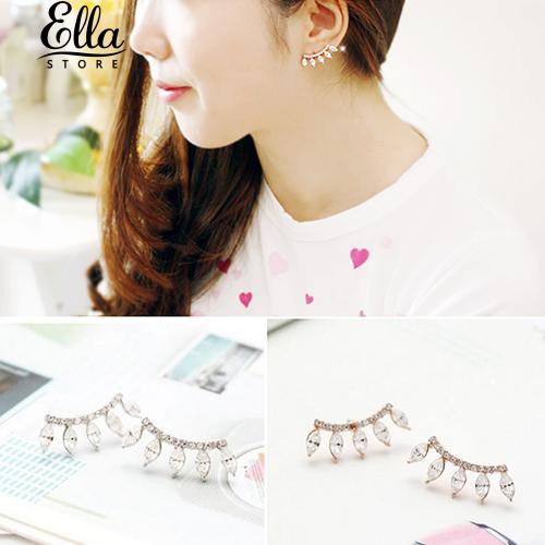 เครื่องประดับเงินฝัง-rhinestone-crown-swep-ear-ear-ต่างหูเงิน