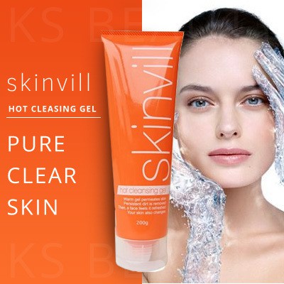 คลีนซิ่ง-เจล-สกินวิลล์-skinvill-hot-cleansing-gel-200g